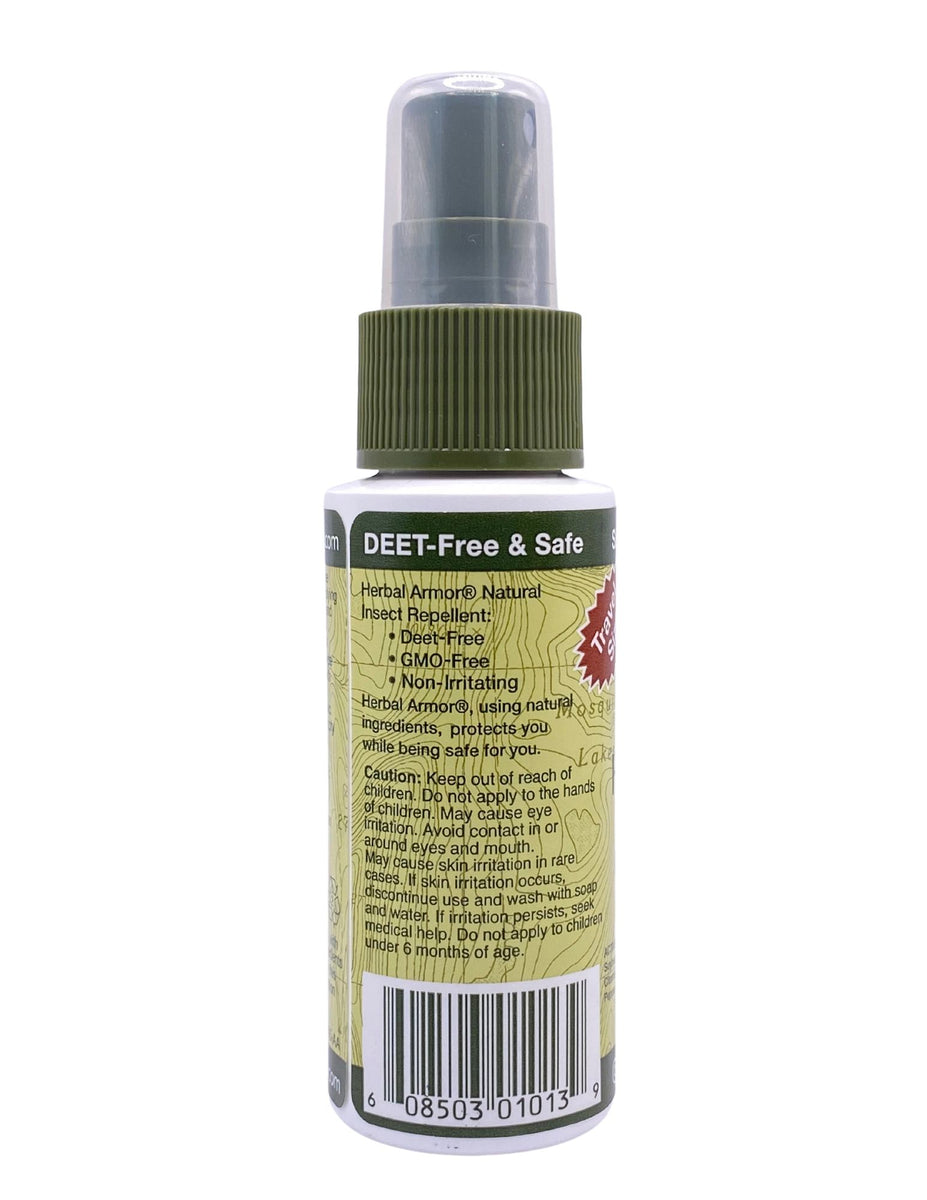 Herbal Armor® DEET-Free, Natural* Insect Repellent, Pump Spray 4oz.– All  Terrain