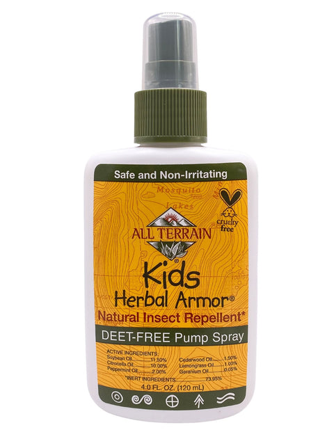 Kids Herbal Armor® DEET-Free, Natural* Insect Repellent, Pump Spray 4oz. - Most Popular Size