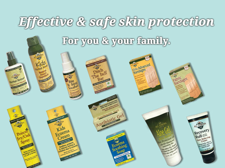 Effective & safe skin protection! For you & your family.