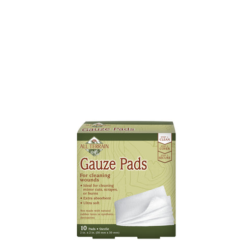 Gauze Pads 10ct - Front View