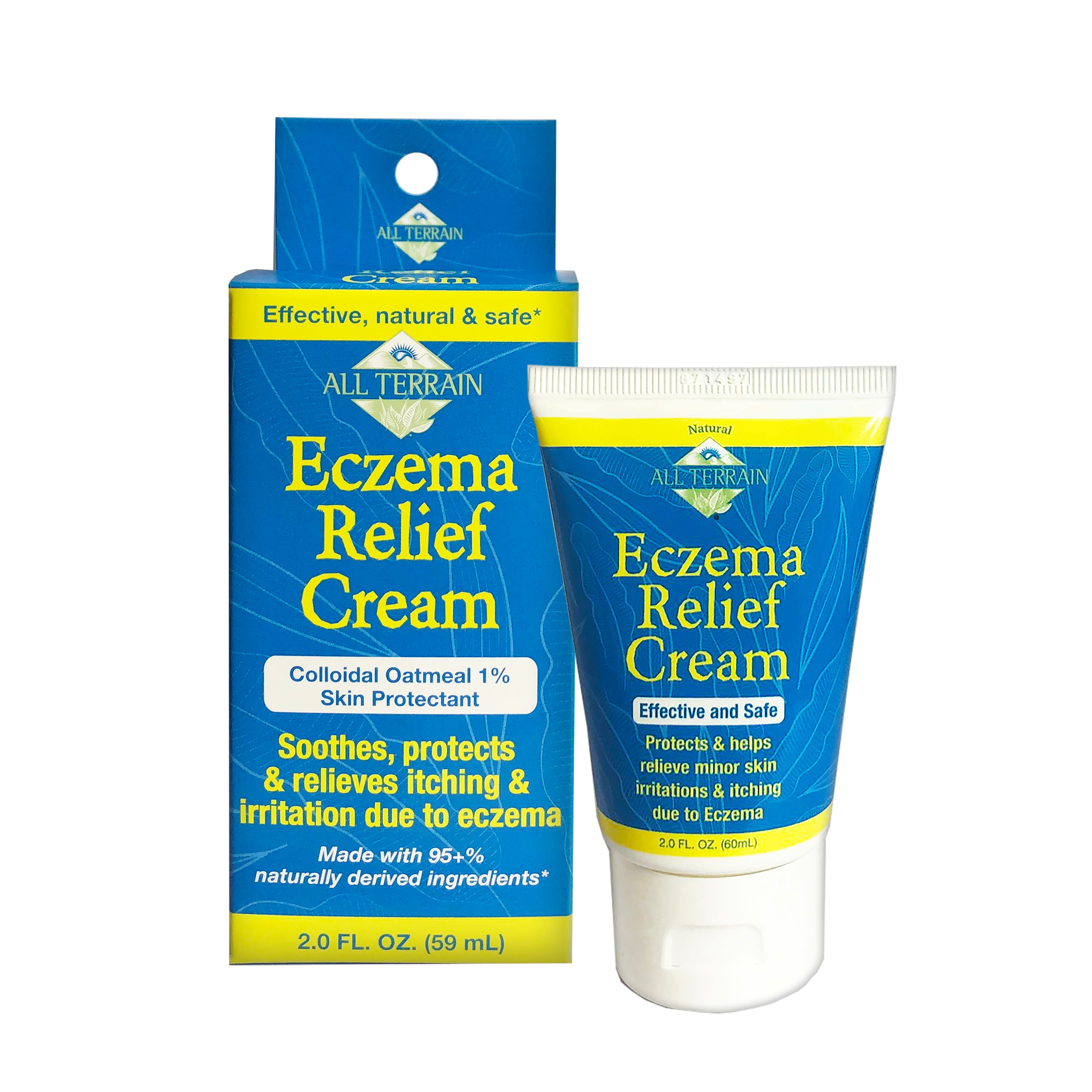 Eczema Cream with 1% Colloidal Oatmeal for Dry & Itchy Skin Relief